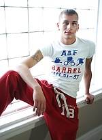 Athletic boy Eric strokes his thick hard cock. by BF Collection
