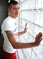 Athletic boy Eric strokes his thick hard cock. by BF Collection