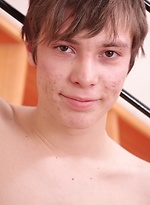 Athletic Andreas pulls down shorts and jerks off his fully shaved cock. by BF Collection