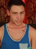 Gorgeous brunette Stephen Charles blows his load. by BF Collection