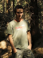 Twink Jake Palace jerking off in the woods. by BF Collection