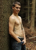 Peter Kone fucking his fleshlight out in the woods. by BF Collection