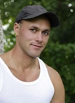 Stud Alton Art spreads his ass cheeks outdoors. by BF Collection