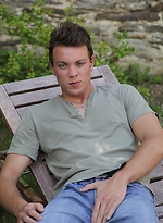 Gorgeous Joey Sosoh busts his nut outdoors. by BF Collection