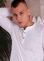 Tattooed stud Danny Tesla busts a big nut. by BF Collection