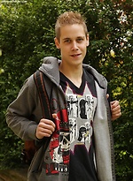 Smooth twink Will Jones busts a nut outdoors. by BF Collection