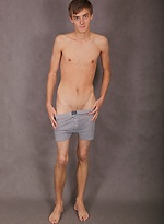 Rene Mitchell busts a nut over his sexy stomach. by BF Collection