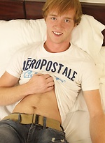 Cute Kyler Madison stuffs fingers into his ass. by BF Collection
