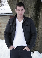 Matty Cole whips out uncut dick on a snowy day. by BF Collection