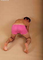 Peter Holt spreading his hairy ass cheeks apart. by BF Collection