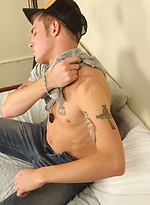 James Ryder stroking his long hard cock. by BF Collection