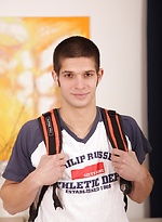Johan Zarks uses his fleshlight after class. by BF Collection