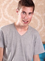 Tall twink Matt Johnson busts a nut all over his chest. by BF Collection With Matt Johnson