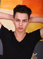 Cute twink Jack Dawson blows a load onto his stomach. by BF Collection