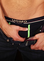 Muscle boy Monty Hicks fucking his silicone anal mold. by BF Collection