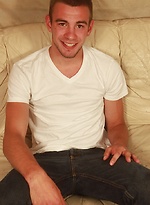Gorgeous Richard Wolfe masturbates on the sofa. by BF Collection