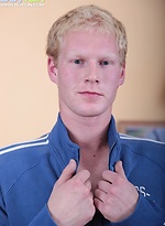 Athletic Peter spews his cum shot into his hand. by BF Collection