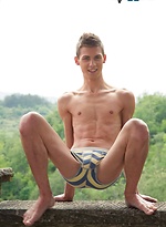 Outdoors: From Venice With Lust â€“ Brad Fitt Gives His Blond Lover A Raw Table-Top Fucking! by Staxus With Brad Fitt,Tim Walker