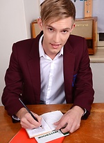 Schoolboy Threesome Sees The Uniforms Off & a Young Twink Stuffed With Cock From Both Ends! by Staxus With Connor Levi