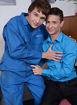 Filthy-Minded Office Boy Gets His Mouth & Ass Stretched By Worker's King-Sized Dick! by Staxus
