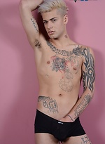 UK Exclusive, Mickey Taylor, Demonstrates His Inked Solo Antics With A Jizz-Load Of Cum! by Staxus With Mickey Taylor