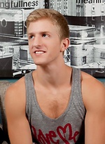 Hot blond Levi Michaels masturbates by Randy Blue With Levi Michaels