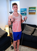 Hairy Straight Pup Kevin sucks his 1st Cock & Lucky Cameron gets Blown! by English Lads