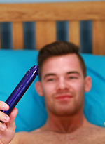 Hairy & Straight Young Man Travis Pumps his Virgin Hole with a Dildo or Two! by English Lads