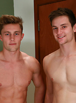 Straight Mates Explore as Joel lets Cameron be the 1st Guy to Touch & wank his Big & Ultra Hard Uncut Cock! by English Lads