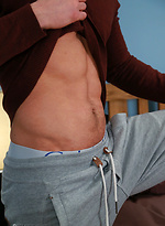 Muscular & tall young straight boy Jake Shows off his ripped body by English Lads