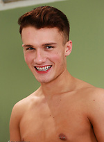 Young ripped pup Will stripping by English Lads