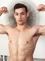 Angel Santiago rains cum down from heaven by Randy Blue With Angel Santiago