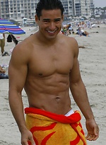 Hot latino star Mario Lopez by Male Stars