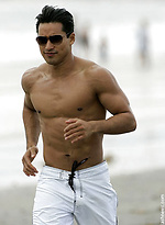 Hot latino star Mario Lopez by Male Stars