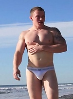 Adam Hardy At The Beach by Dylan Lucas With Adam Hardy