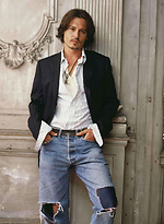 Johnny Depp by Male Stars