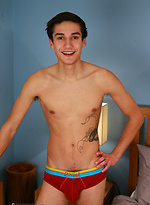 Straight, Tall & Lean Young Charlie & his 1st Anal Experience - Fingers & Vibrates his Hole! by English Lads