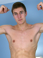 Tall Lean Straight Lad Simon Shows Off His Large Uncut Cock by English Lads