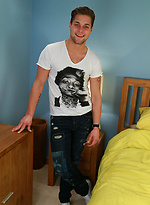 Cheeky Young Straight Blond Lad Ricky Shows off his Tanned Body & Massive Uncut 9 Inch Cock! by English Lads