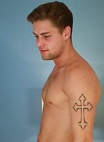 Cheeky Young Straight Blond Lad Ricky Shows off his Tanned Body & Massive Uncut 9 Inch Cock! by English Lads