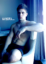 19 yo Zach Rode jock shows his perfect muscled body by Gayhoopla