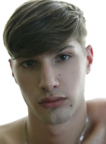 Cute twink boy Evan Hayes jacking off his cock by Squirtz