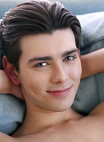 Zachary Daniels jacking off his big uncut dick by Squirtz