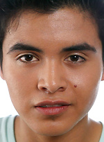 Skinny twink boy Ryan strokes his latino cock by Squirtz