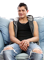 Antony strokes uncut latino dick and shoots load by Squirtz