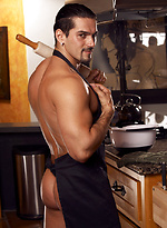 Hot hung housekeeper Niko by Playgirl