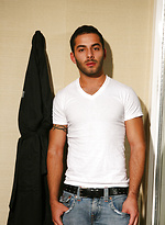 Jason Michaels taks shower by Playgirl