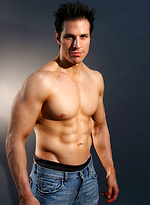 Hot muscled brunette Julian by Playgirl