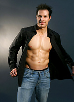 Hot muscled brunette Julian by Playgirl