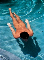 Sexy athlete Randy Savino naked by Playgirl